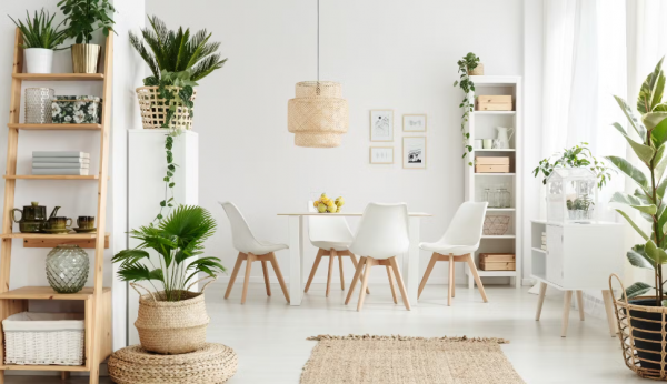 Interior dengan Tanaman Indoor